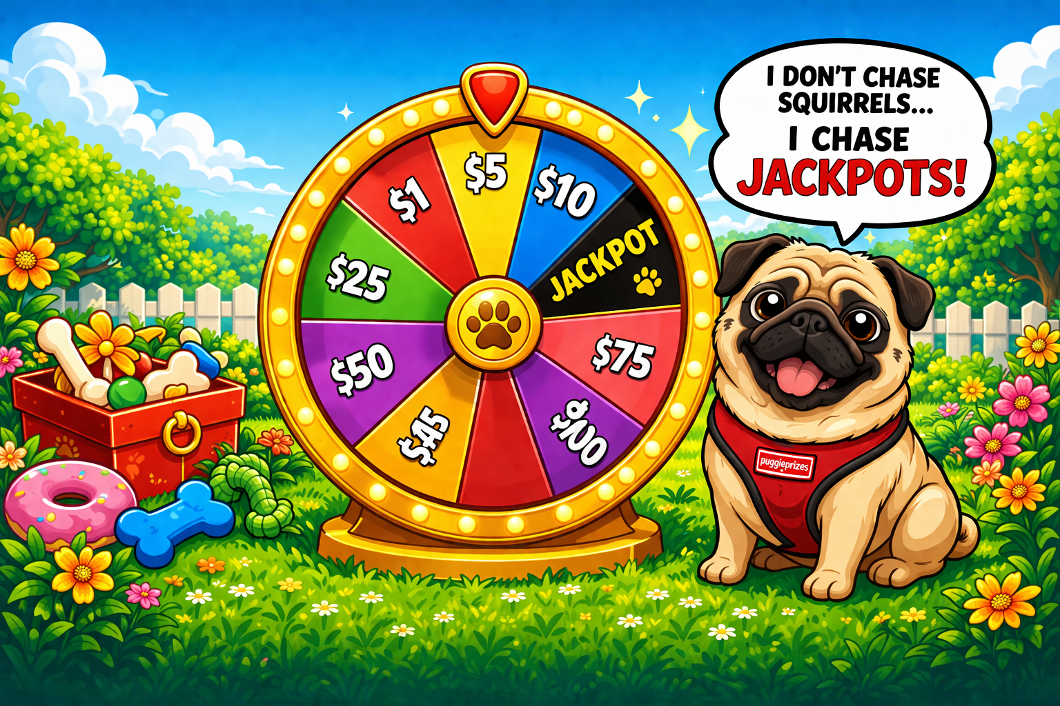 PuggiePrizes header assets